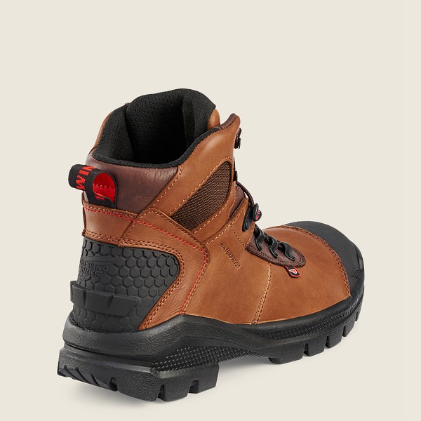 Safety Støvler Herre - Red Wing Crv™ - 6-Inch Waterproof Toe - Brune/Sort - HSBYDN-857